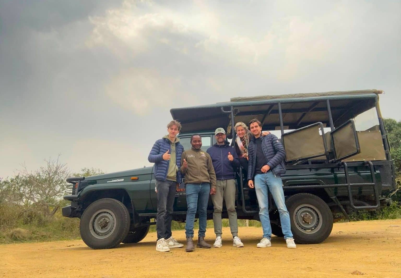 only six on safari hluhluwe imfolozi park