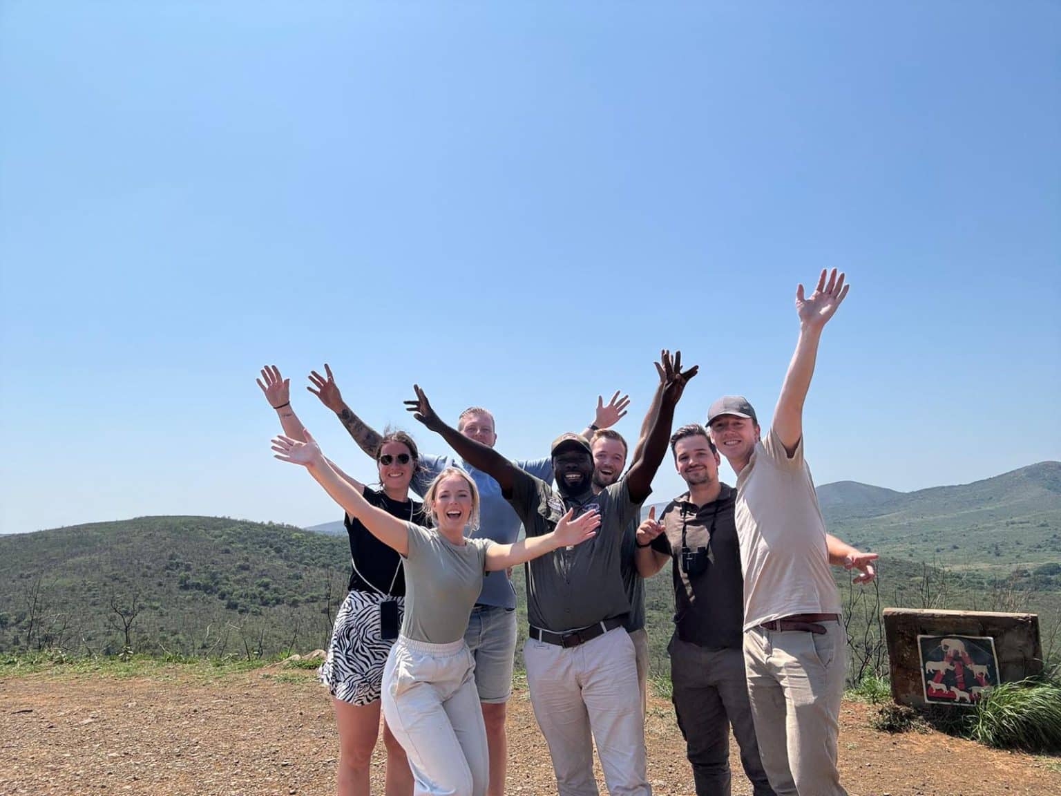 viewing point imfolozi park